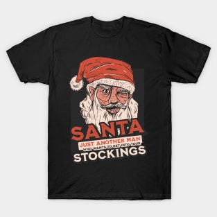 Funny Santa Parody Feminist Parody T-Shirt